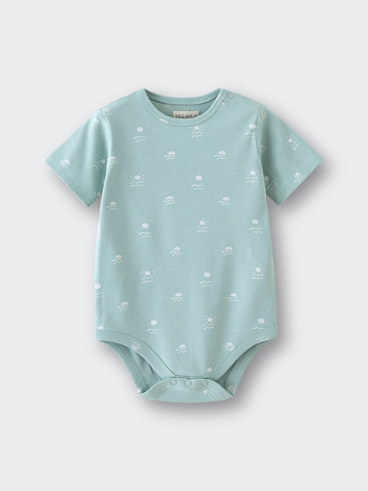 Matt Short Sleeve Bodysuit - Summer Time