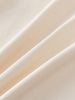 Close-up of cream-colored fabric with soft folds and texture Feature Print Short Sleeve Tee - Hiking Bear Boys