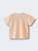 Riley Towelling Tee - Apricot