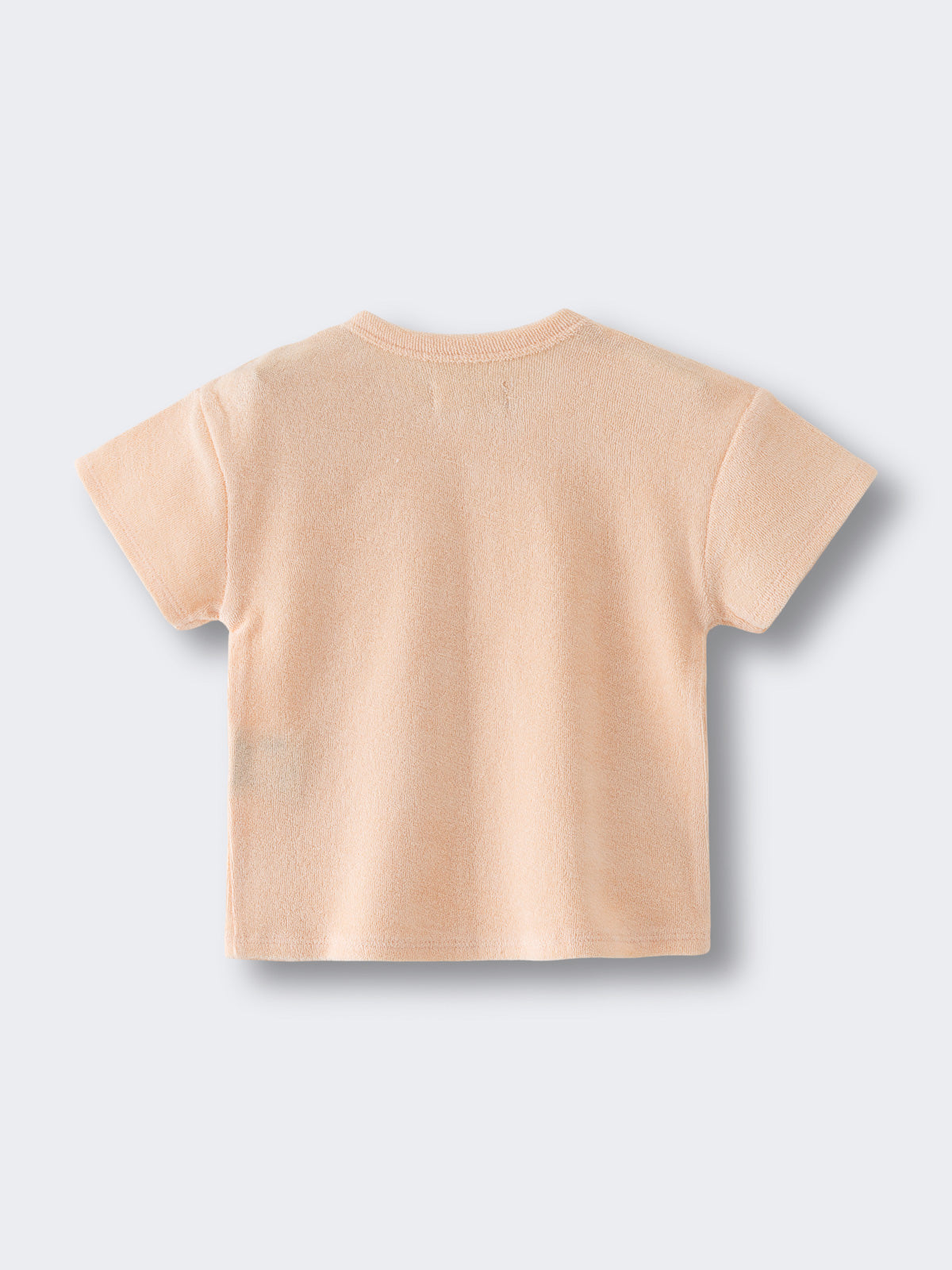 Riley Towelling Tee - Apricot