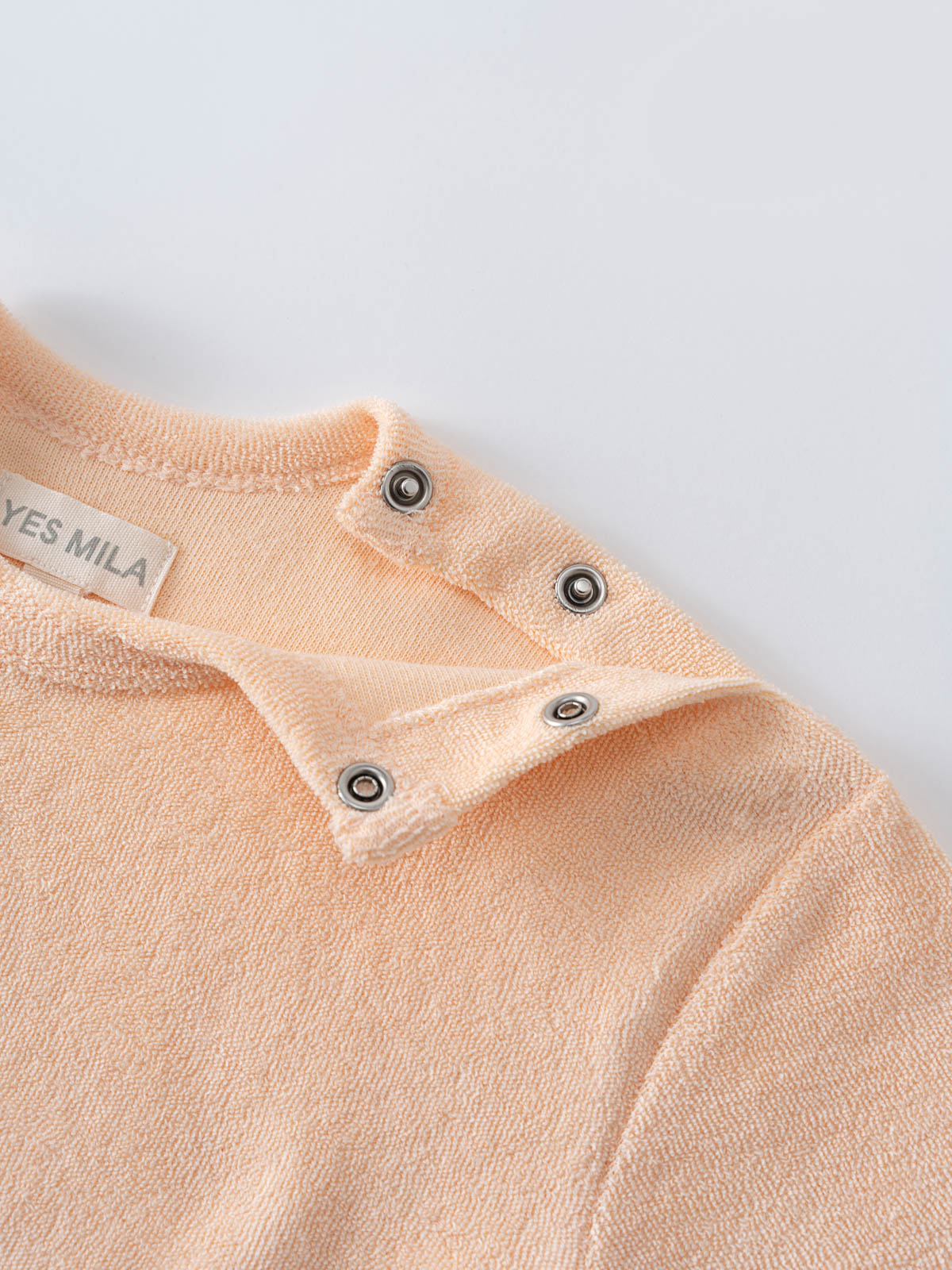 Riley Towelling Tee - Apricot