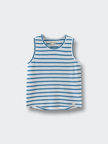 Rowan Sleeveless Tee - Blue Stripe