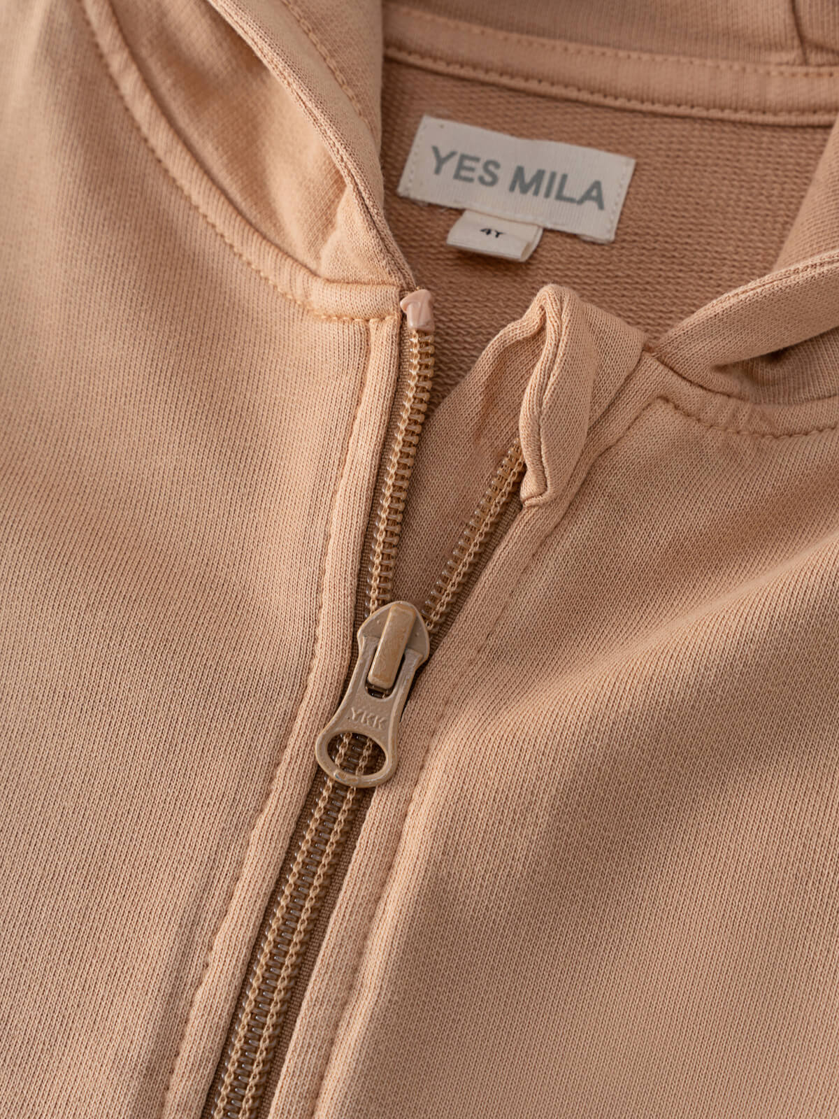 Ruby Zip Hoodie - Sand
