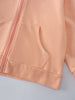 Ruby Zip Hoodie - Toasted Peach