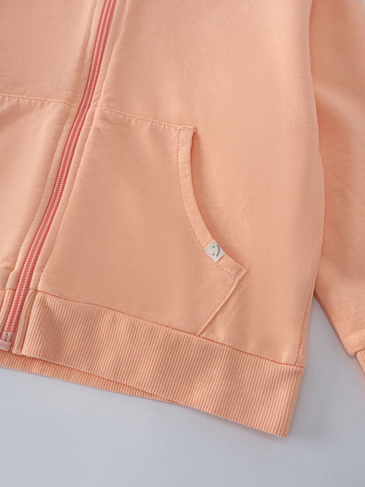 Ruby Zip Hoodie - Toasted Peach