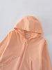 Ruby Zip Hoodie - Toasted Peach