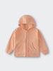 Ruby Zip Hoodie - Toasted Peach