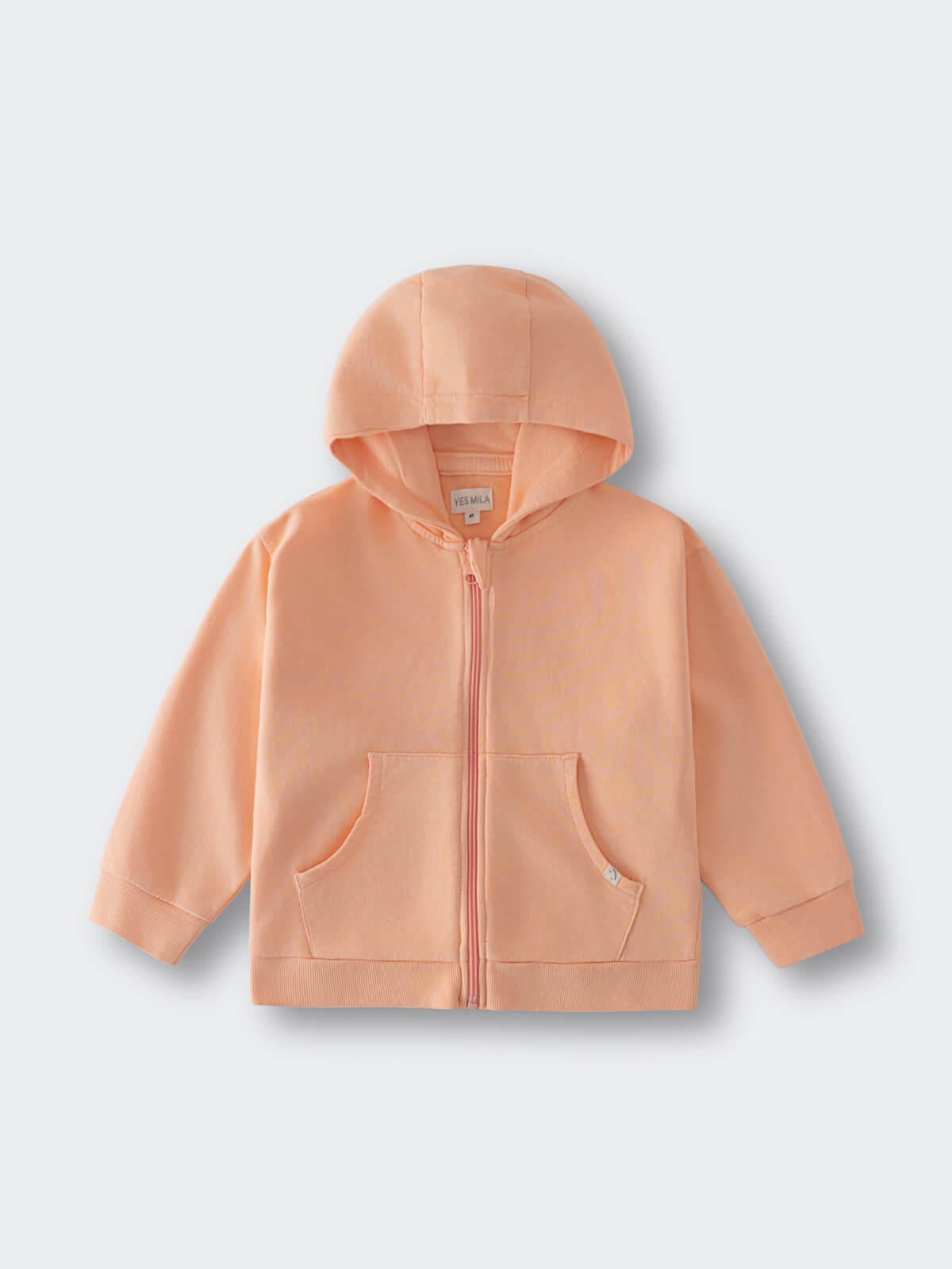 Ruby Zip Hoodie - Toasted Peach