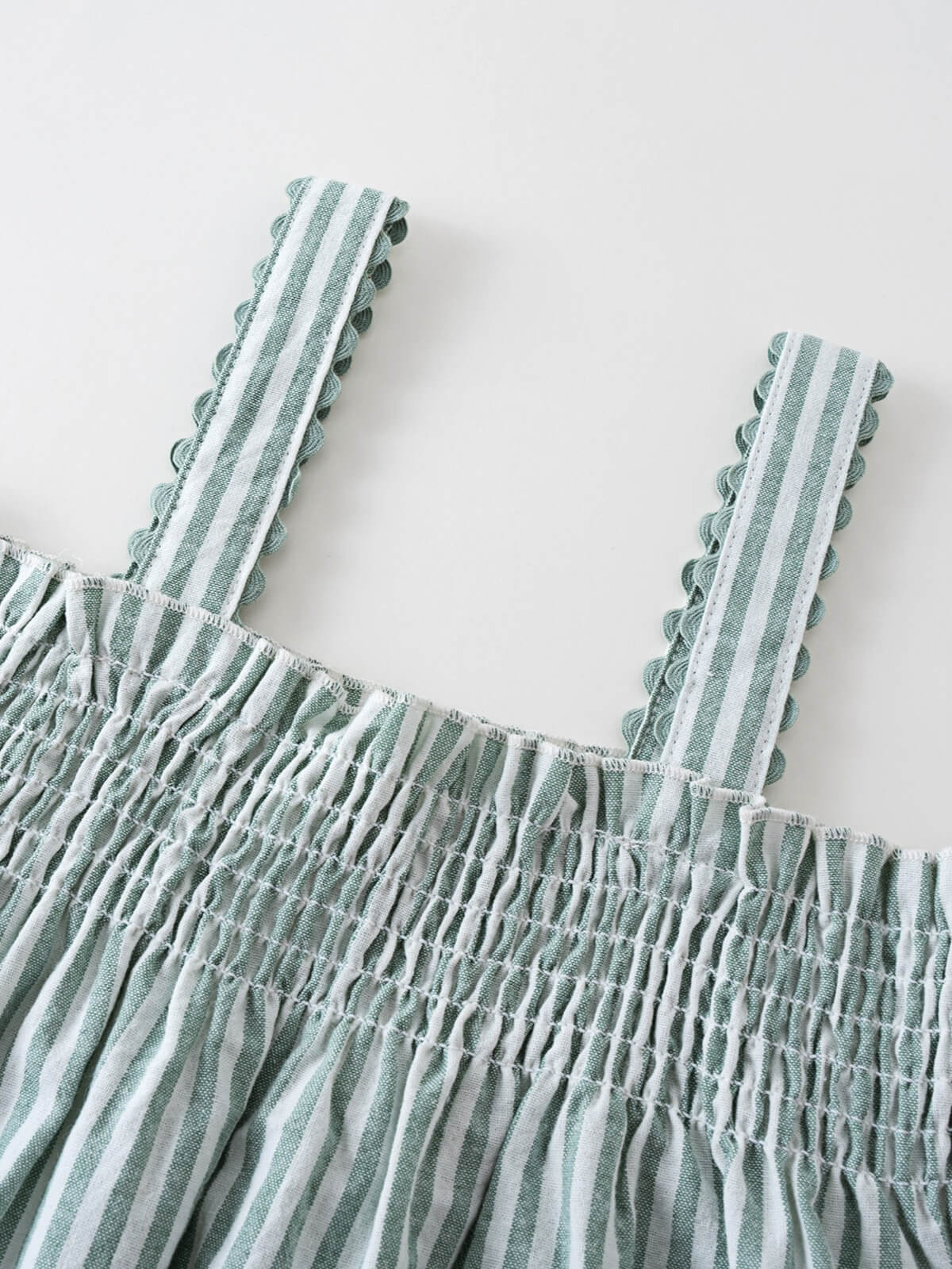 Scarlett Top - Mint Stripe