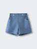 Violet Shorts - Blue Chambray