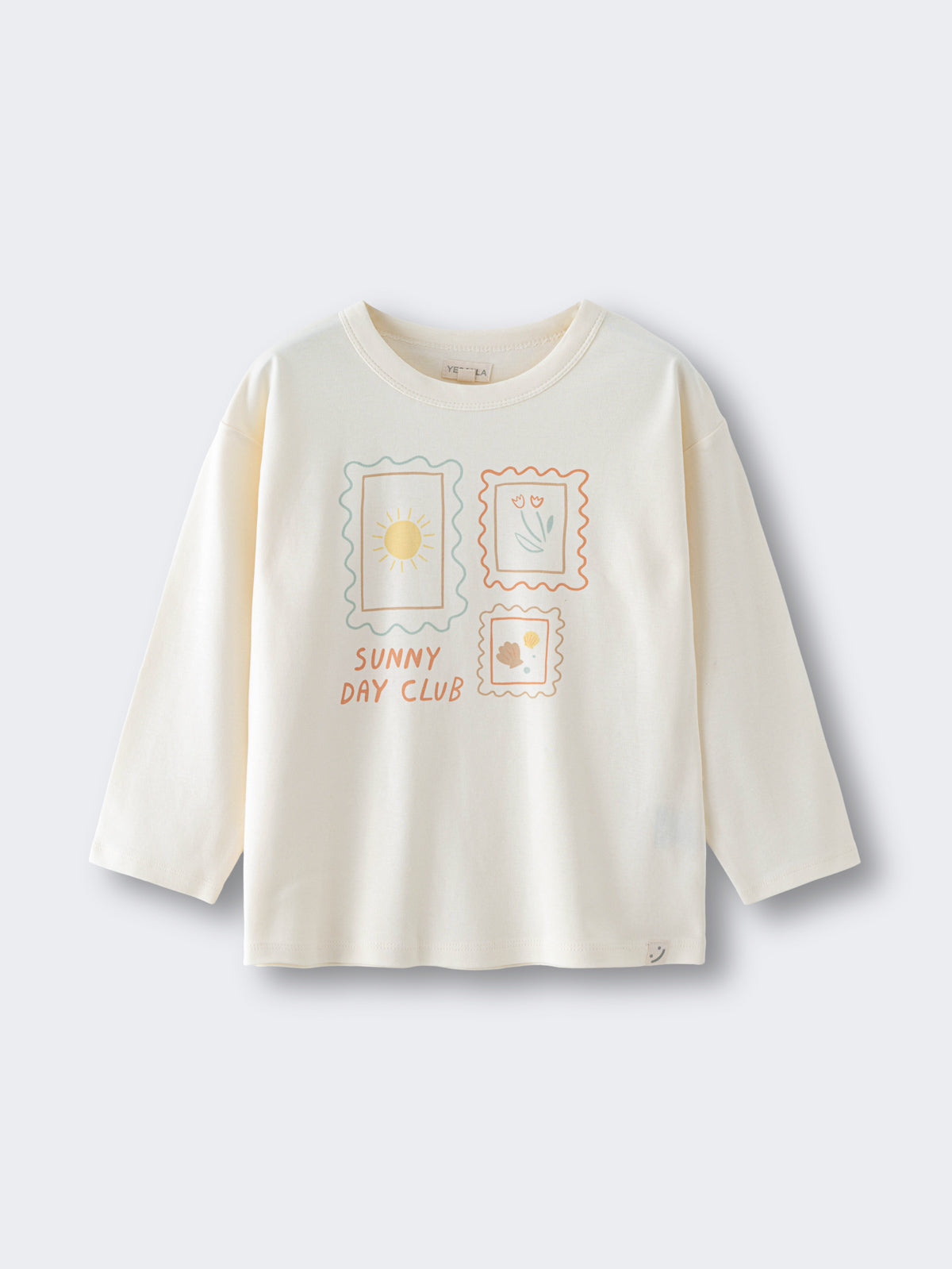 Zoey Long Sleeve Tee - Sunny Club Day